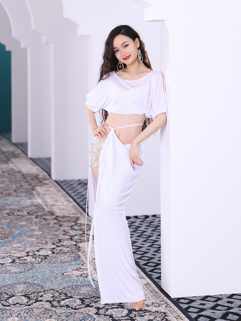 belly dance casual style oriental dance long skirt costumes S M L 5588